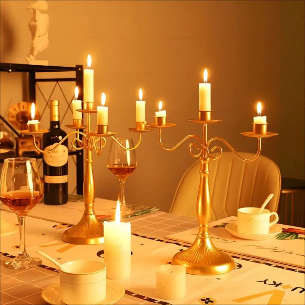 Roslin Metal Candle Holder