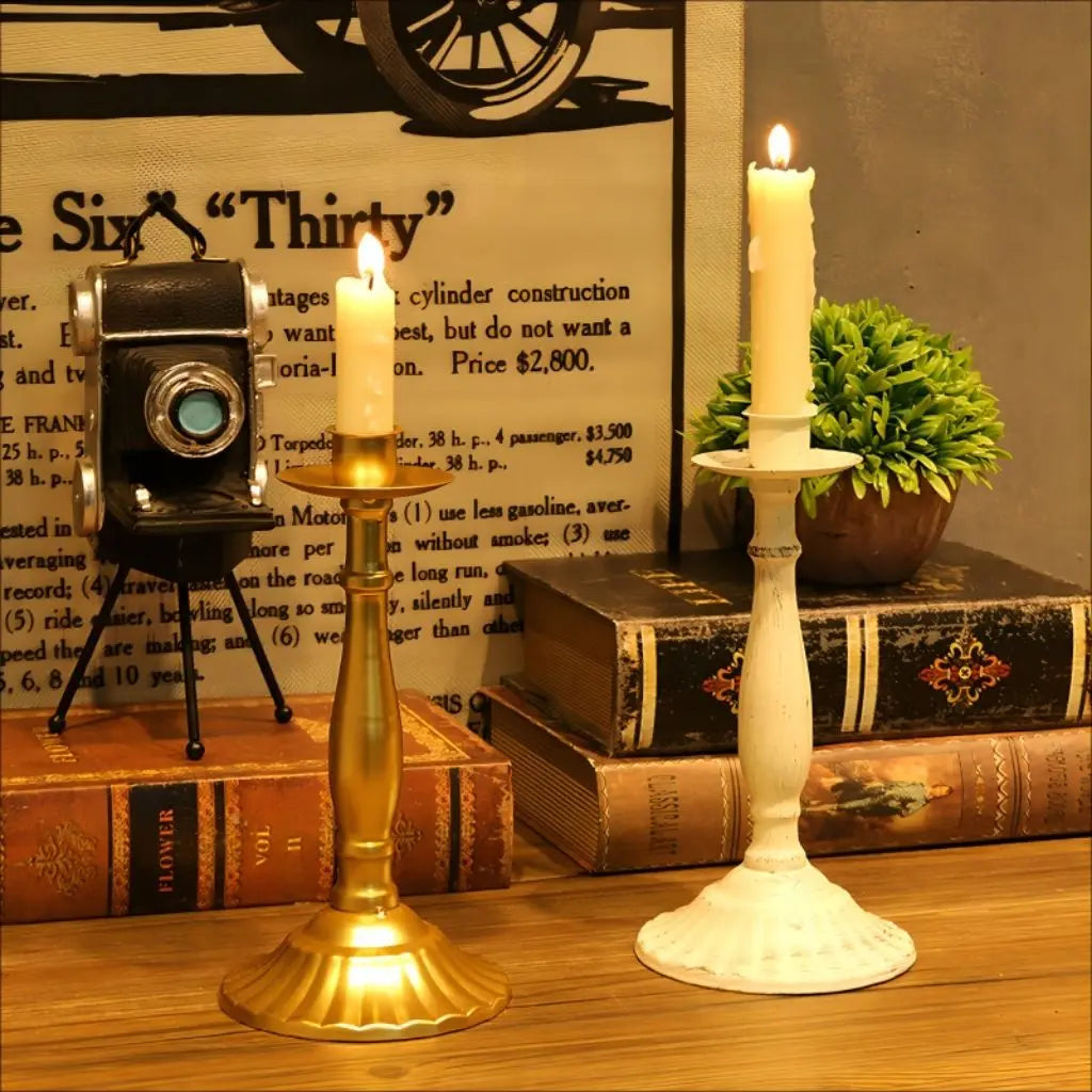 Roslin Metal Candle Holder