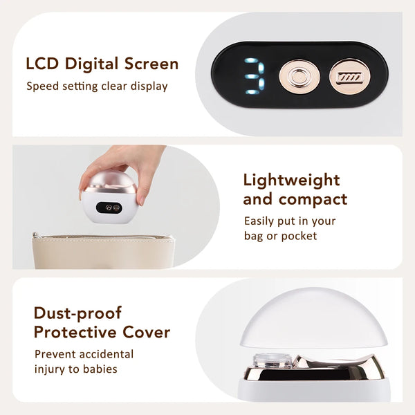 Electric Nail Clipper & Nail Polisher | Automatic Rechargeable Nail Trimmer