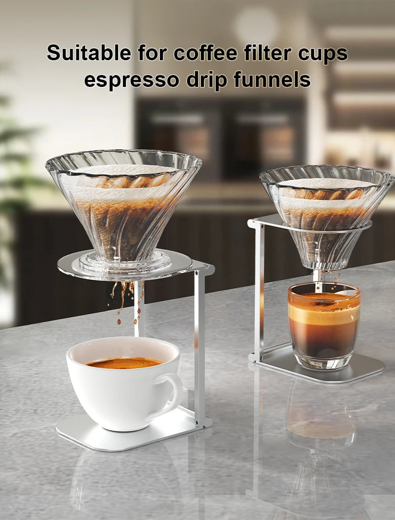 Foldable Aluminum Coffee Drip Stand for Espresso