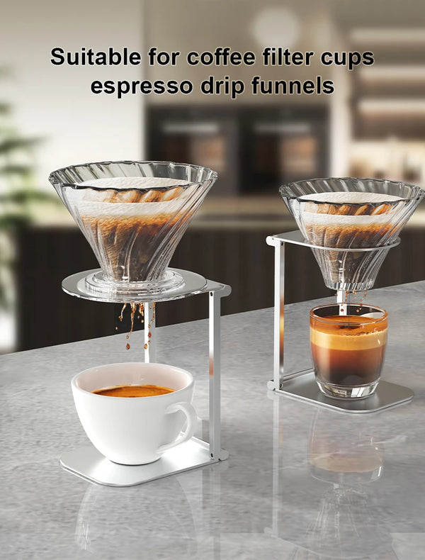Foldable Aluminum Coffee Drip Stand for Espresso
