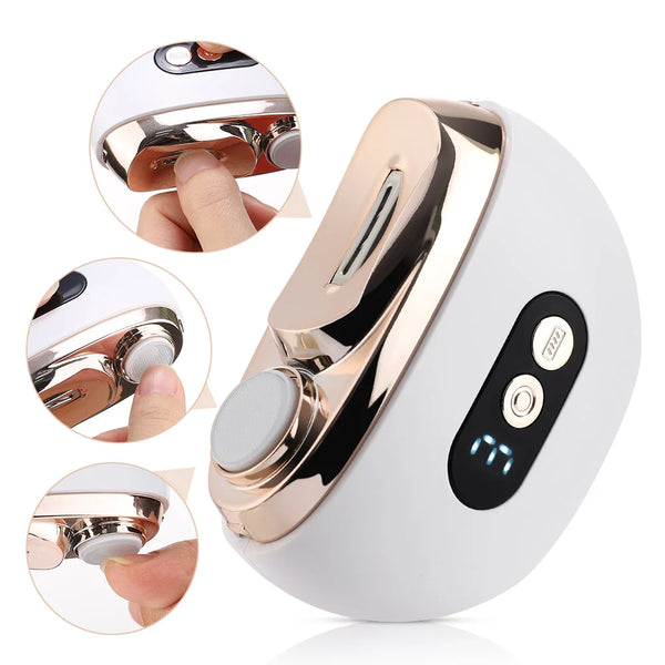 Electric Nail Clipper & Nail Polisher | Automatic Rechargeable Nail Trimmer