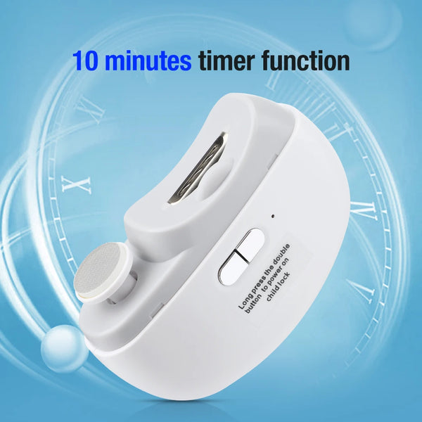 Electric Nail Clipper & Nail Polisher | Automatic Rechargeable Nail Trimmer
