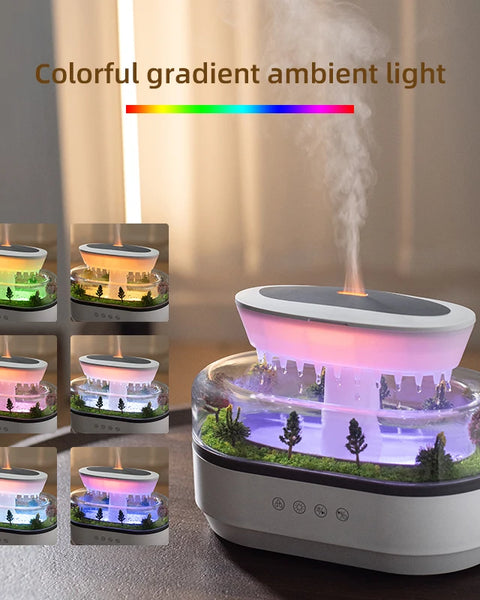 Virlano Raindrop Aroma Humidifier – Light, Mist & Diffuser