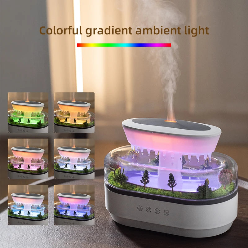 Virlano Raindrop Aroma Humidifier – Light, Mist & Diffuser