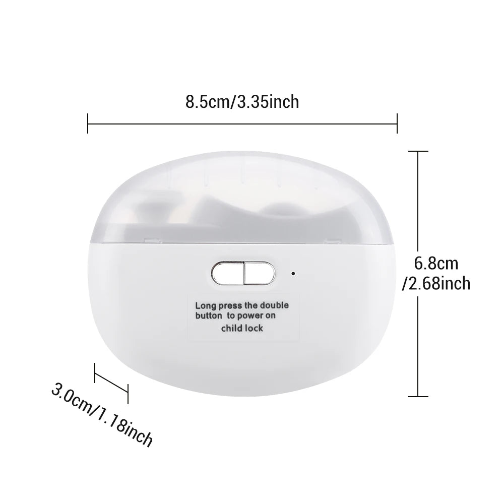 Electric Nail Clipper & Nail Polisher | Automatic Rechargeable Nail Trimmer