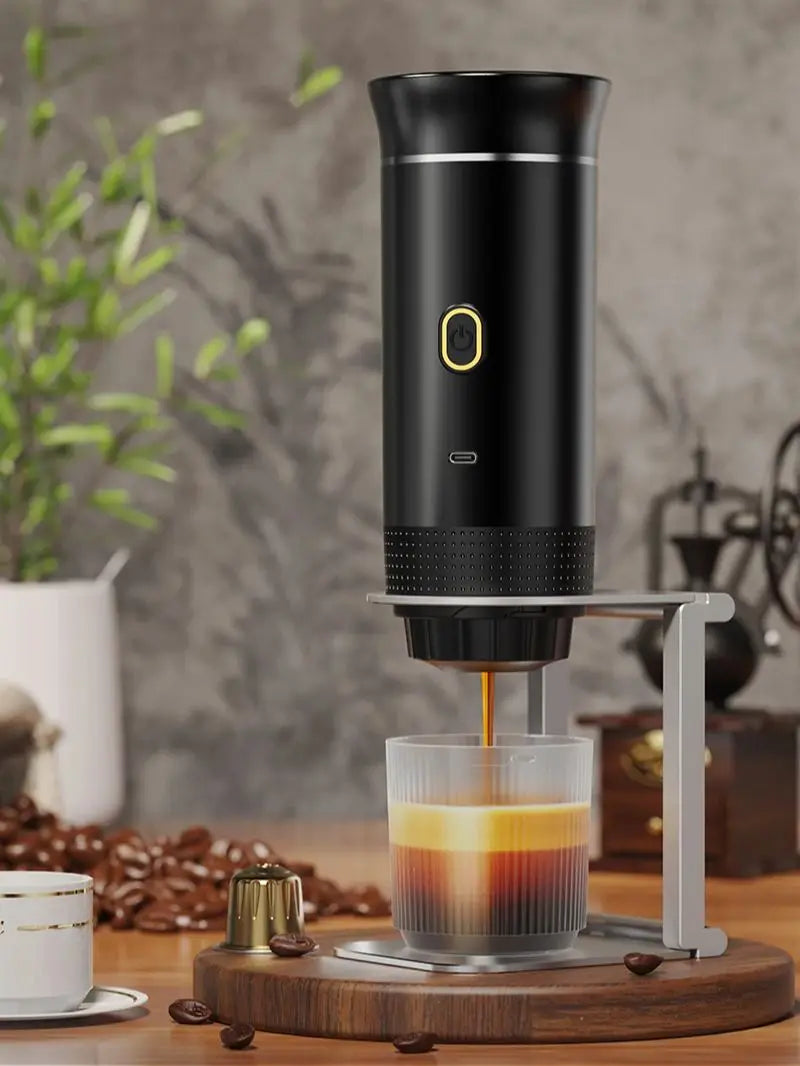 DENOKIN 3-in-1 Portable Espresso Machine – 20 Bar