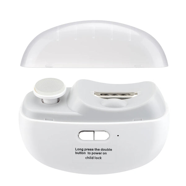 Electric Nail Clipper & Nail Polisher | Automatic Rechargeable Nail Trimmer
