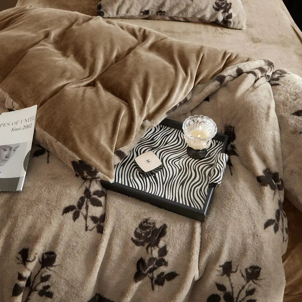 Isabella Bunny Cashmere Bedding Set