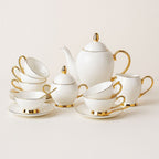 Aurora Bone Tea & Coffee Set