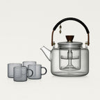 Yuyue Glass Teapot Tea Set