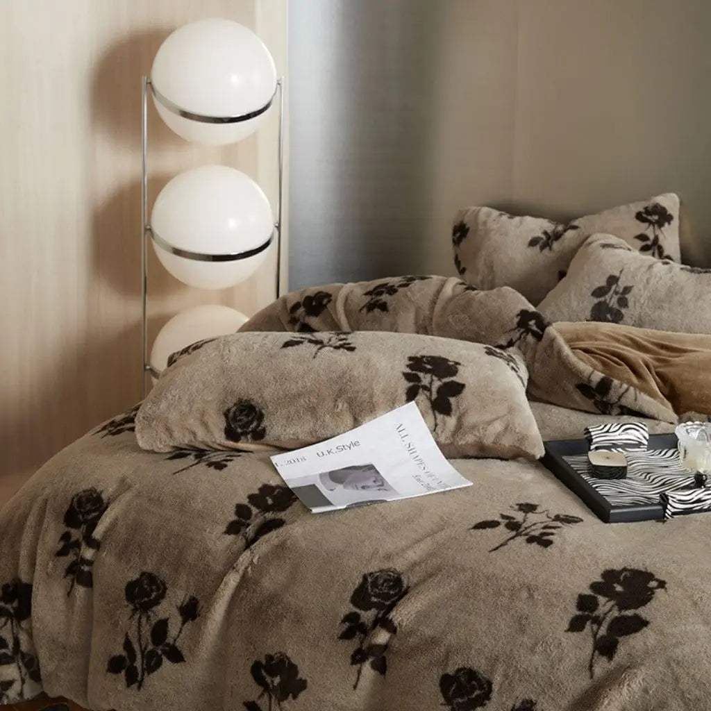 Isabella Bunny Cashmere Bedding Set