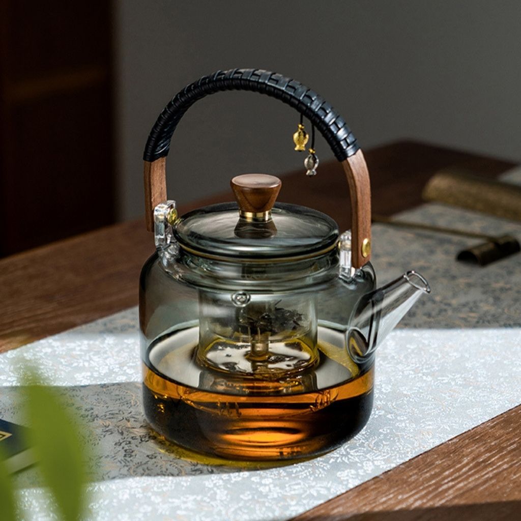 Yuyue Glass Teapot Tea Set