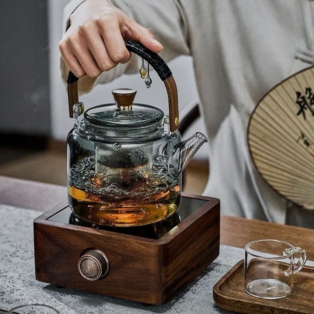 Yuyue Glass Teapot Tea Set