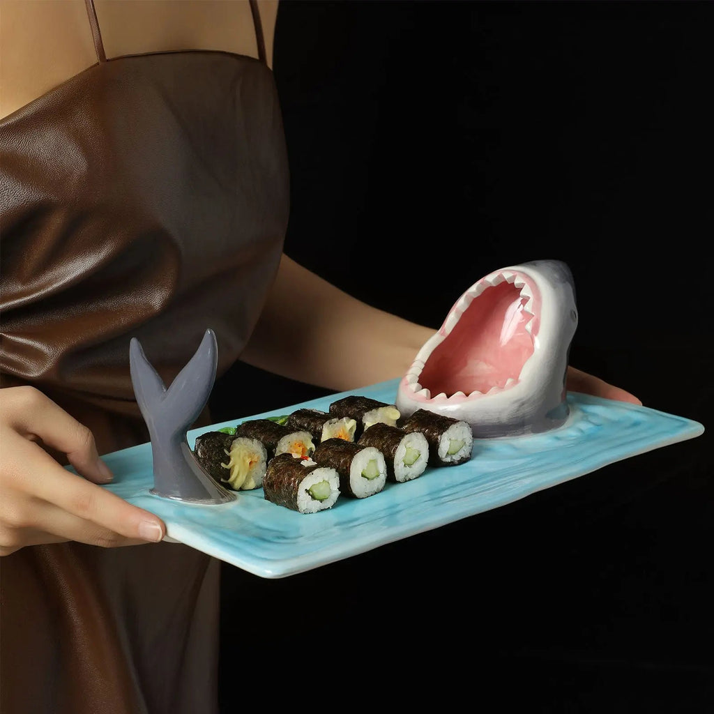 SharkiePlate™ - Ceramic Shark Mouth Plate