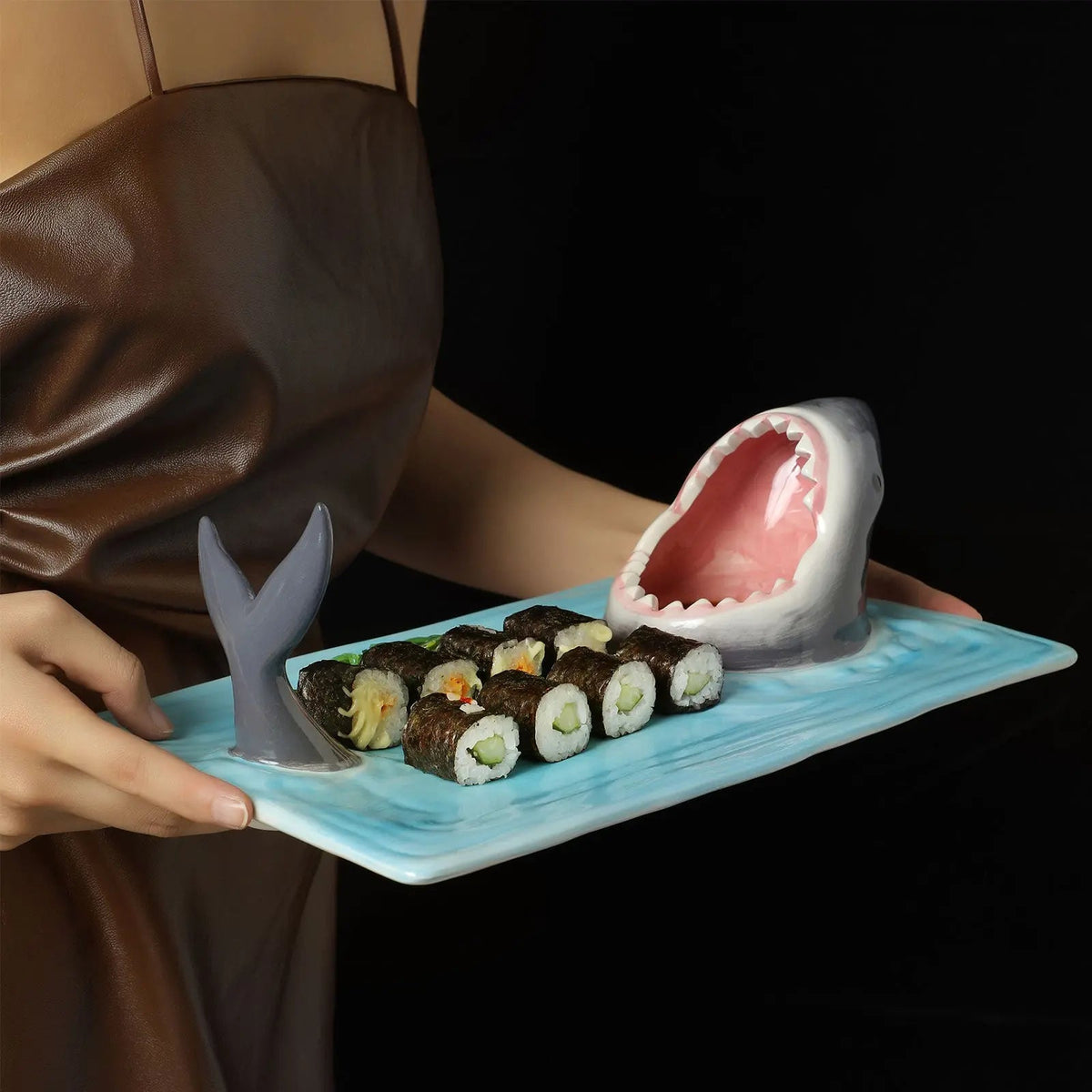 SharkiePlate™ - Ceramic Shark Mouth Plate