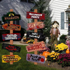 Maya Halloween Haunted Sign Set