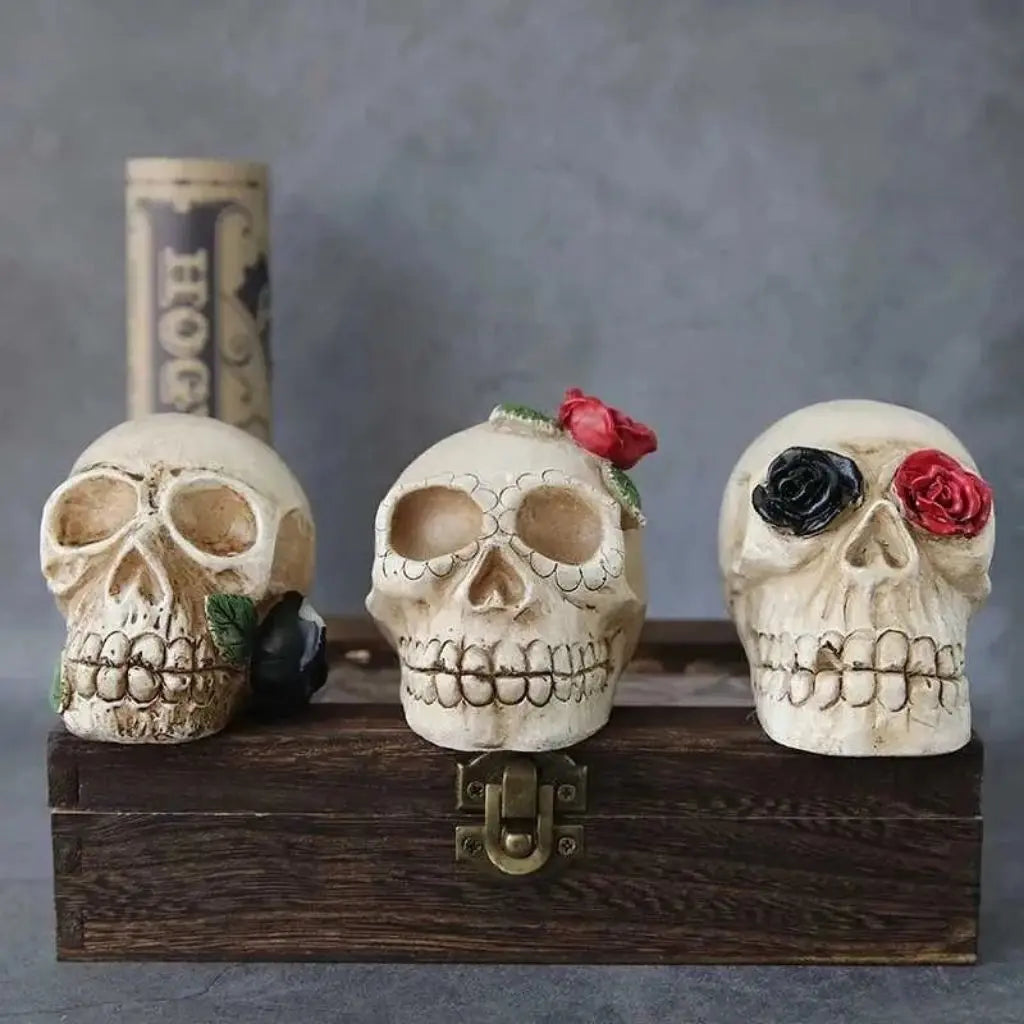 Phantom Glow Halloween Skull LED Lamp