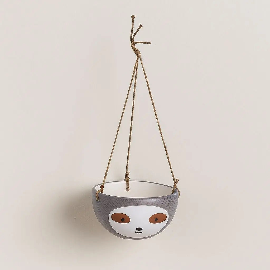 Sloth Hanging Planter Pot
