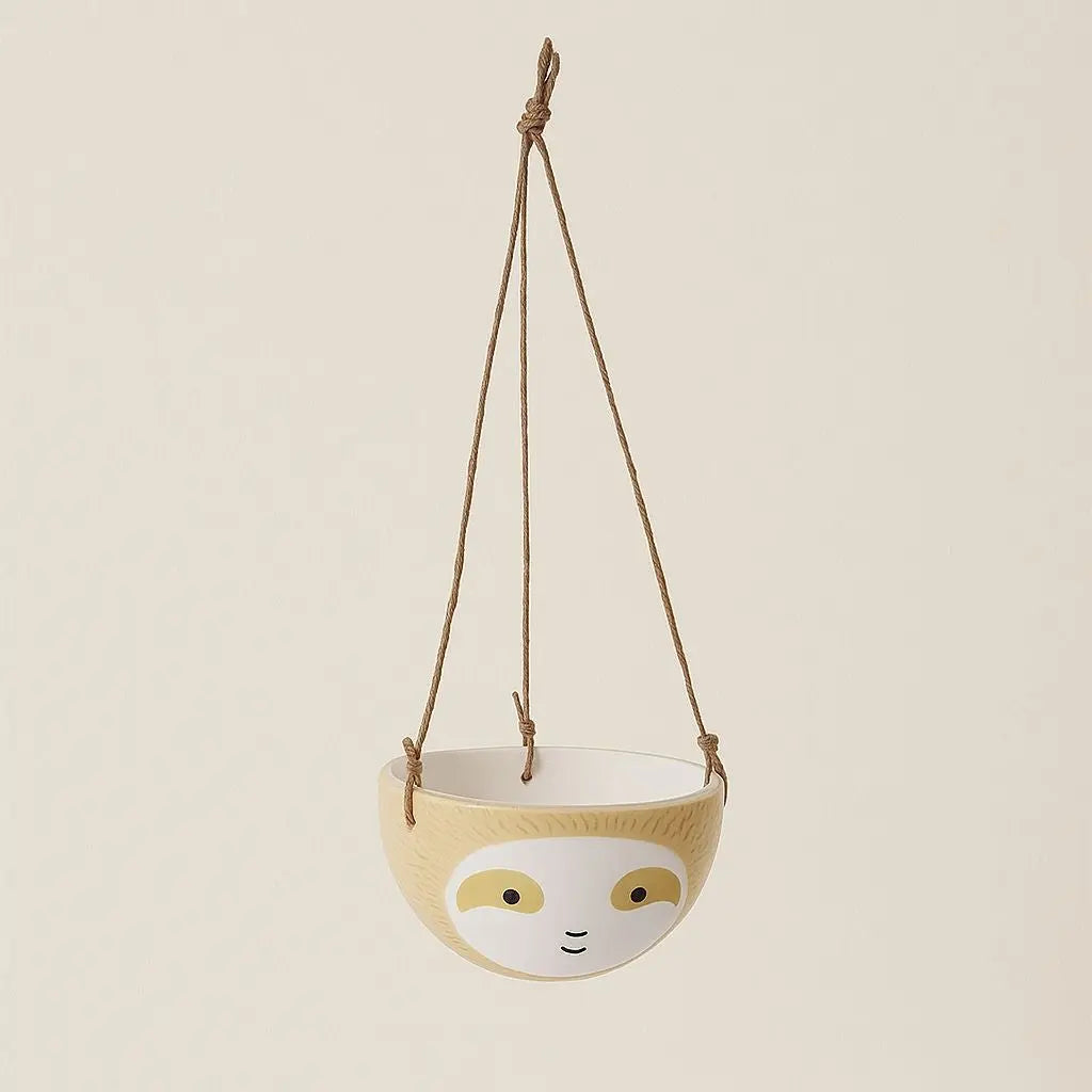 Sloth Hanging Planter Pot