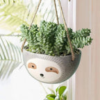 Sloth Hanging Planter Pot