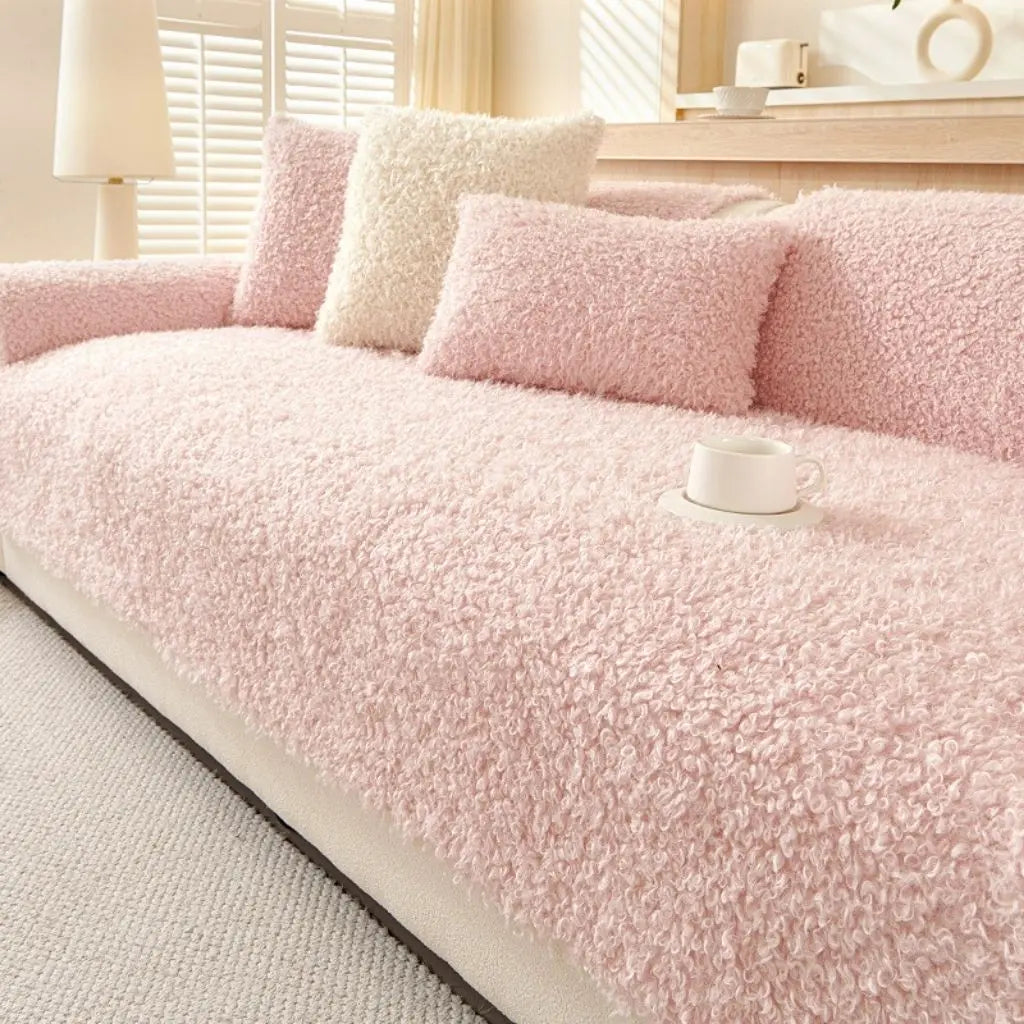 Lillian Polar Fleece Thick Winter Sofa Covers