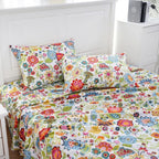 Solmere Cozy Floral Dream Sheets Set