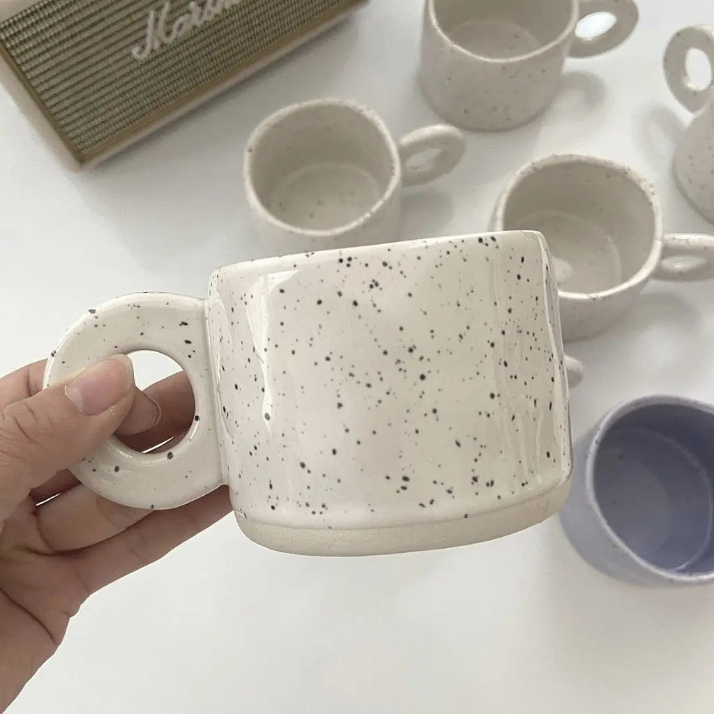 Eve Speckled Ceramic Coffee Mug