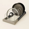 Ray Adjustable Stainless Steel Pot Lid Organizer
