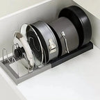 Ray Adjustable Stainless Steel Pot Lid Organizer