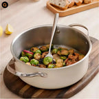 Sophia Ceramic-Coated Stainless Steel Cookware Set (9-Piece)