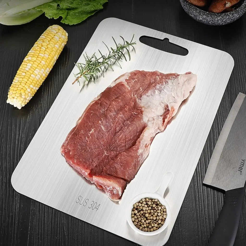 Selene Stainless Steel Cutting Board