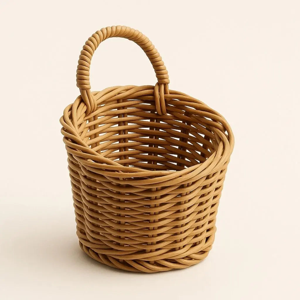 Elena Wicker Storage Basket