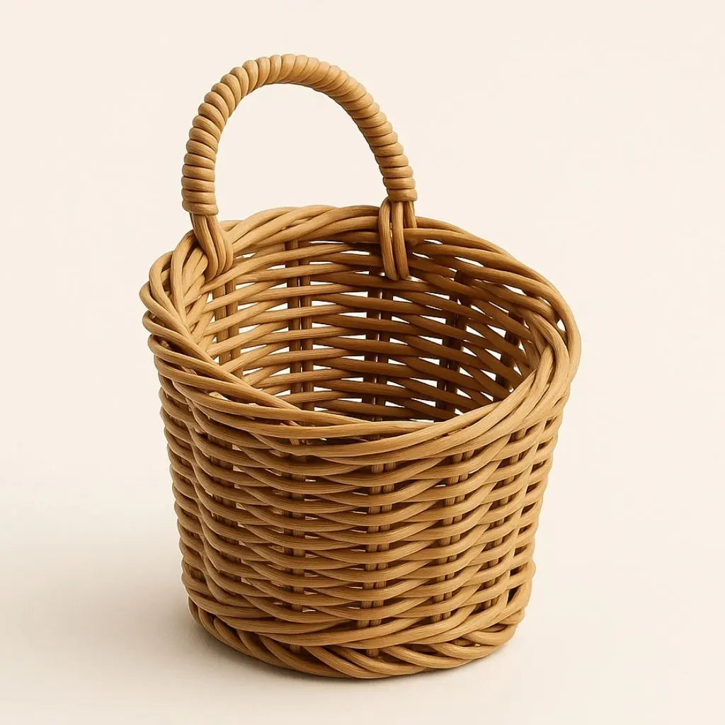 Elena Wicker Storage Basket