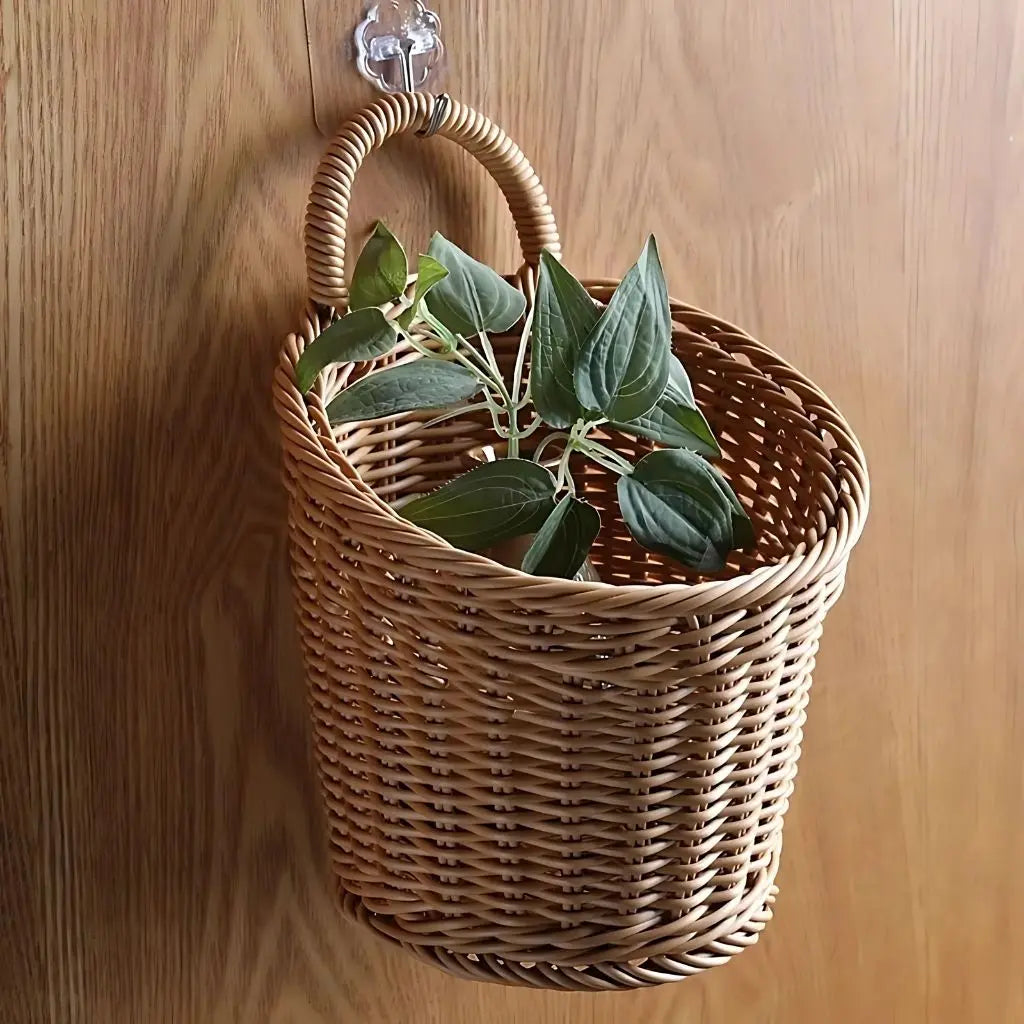 Elena Wicker Storage Basket