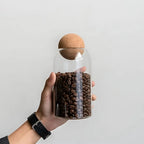 Milo Glass Storage Jar Set