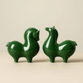 Clara Tangma Horse – Celadon Ceramic Good Fortune Figurine