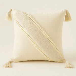 Boho Tufted Tassel Pillowcase Collection