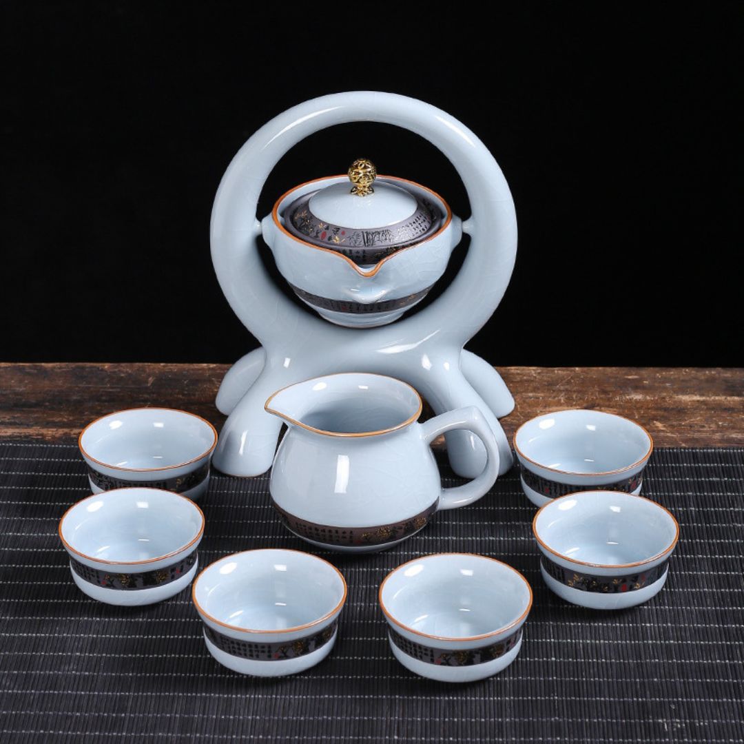 Ruyao Retro Porcelain Kung Fu Tea Set