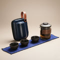 Kung Fu Gongfu Purple Clay Travel Tea Set