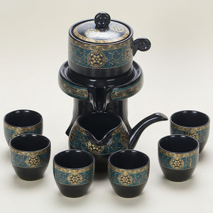 Imperial Glaze Ceramic Kungfu Tea Set