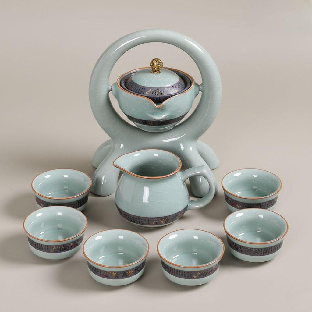 Ruyao Retro Porcelain Kung Fu Tea Set
