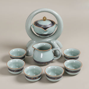 Ruyao Retro Porcelain Kung Fu Tea Set