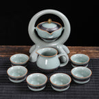 Ruyao Retro Porcelain Kung Fu Tea Set