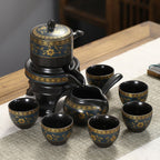 Imperial Glaze Ceramic Kungfu Tea Set