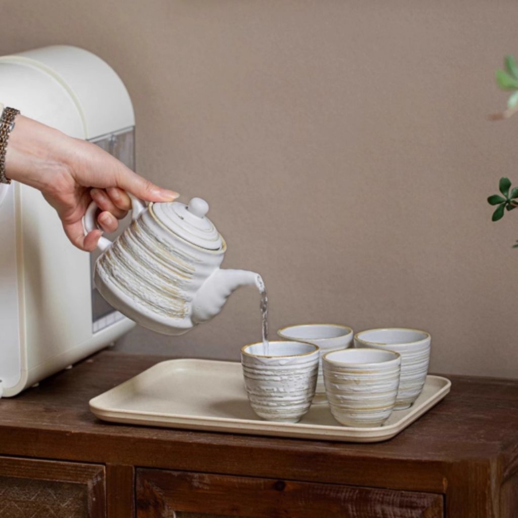 Soren Nordic Handcrafted Ceramic Tea Set