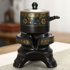 Imperial Glaze Ceramic Kungfu Tea Set