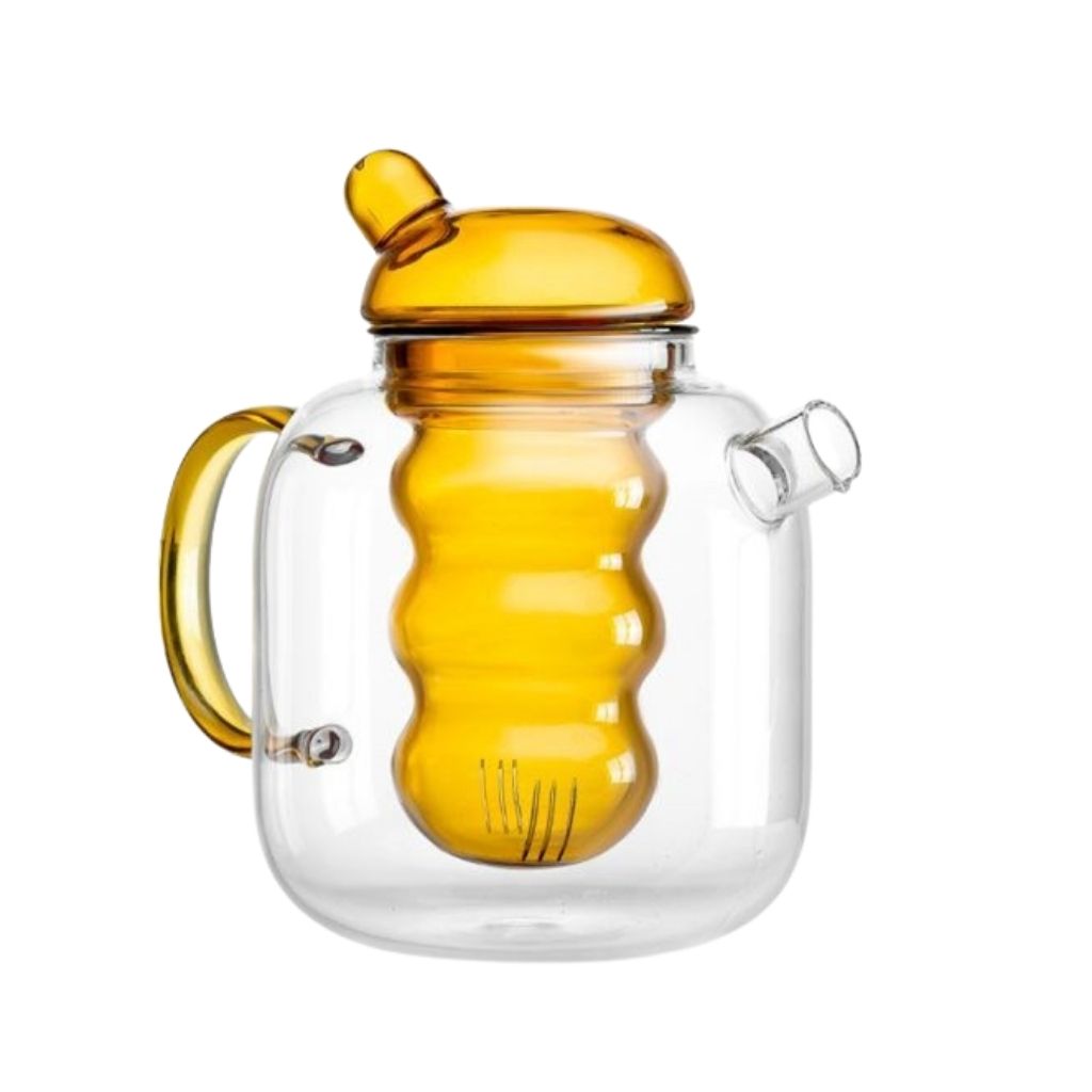 Inara Heat-Resistant Glass Teapot