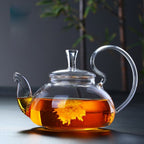 Aruba Heat-Resistant Glass Teapot