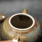 Jingdezhen Handmade Unique Glazed Finish Ceramic Teapot